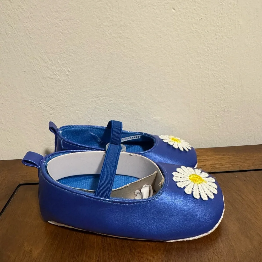 Blue Kids Shoes/size 3 baby